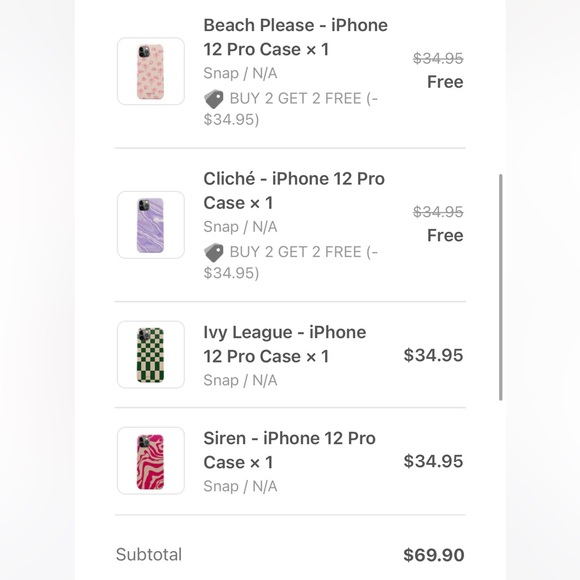 Burga iPhone 12 Pro hard cases - Picture 11 of 11